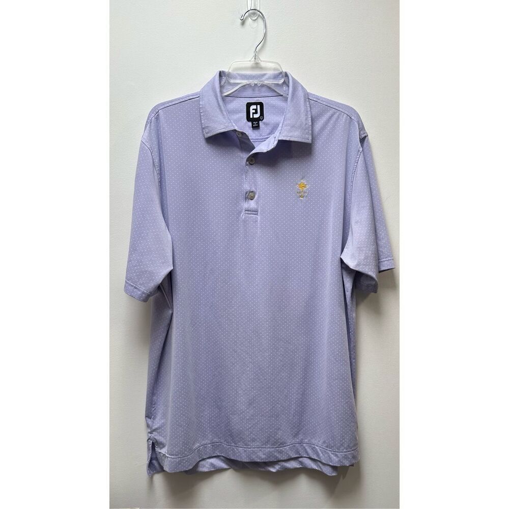 FootJoy Ryder Cup light purple men’s golf polo shirt size Large #8-1828